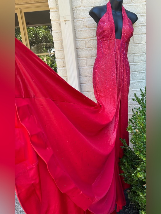 Jovani Dresses & Skirts - $$$$ NEW JOVANI RED STUNNING SPARKLING CRYSTAL GLASS BEADED GOWN/DRESS NEW!!!